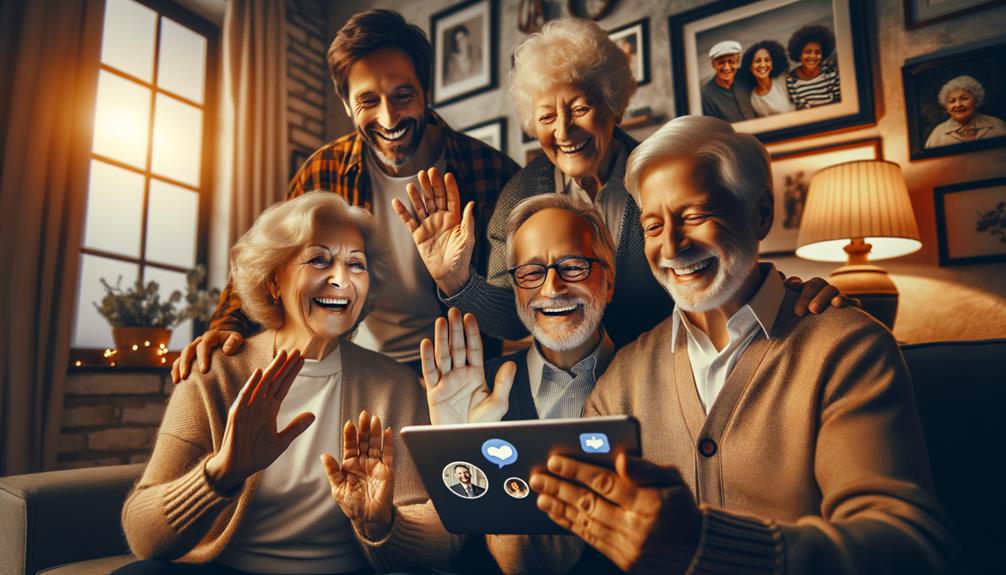 social media for elderly